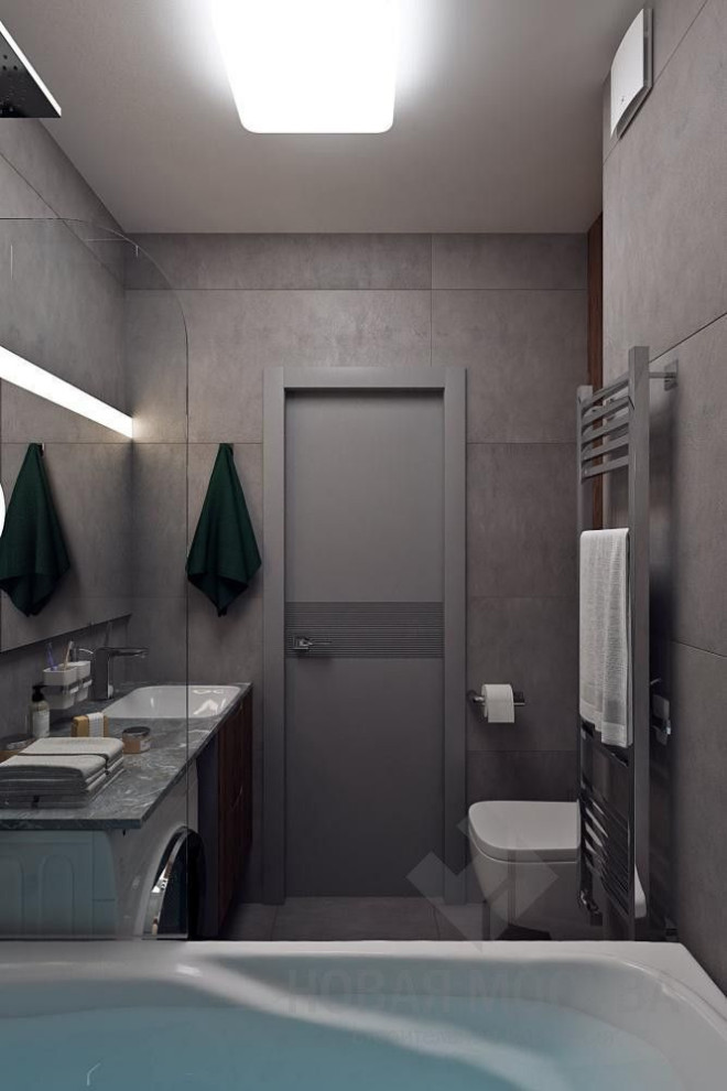 Дизайн-проект квартиры 38 кв.м в ЖК «Новая Звезда»