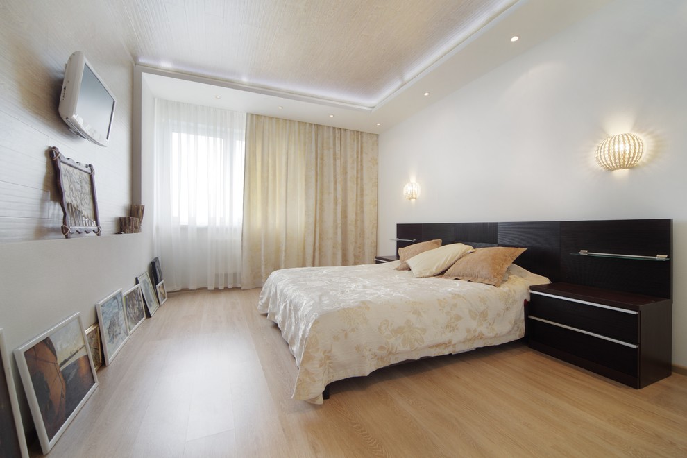 Интерьер 3-хкомнатной квартиры-студии