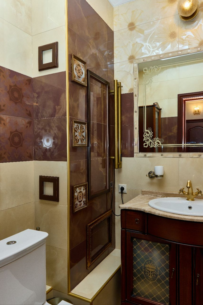 Обложка проекта: Ванная комната в классическом стиле