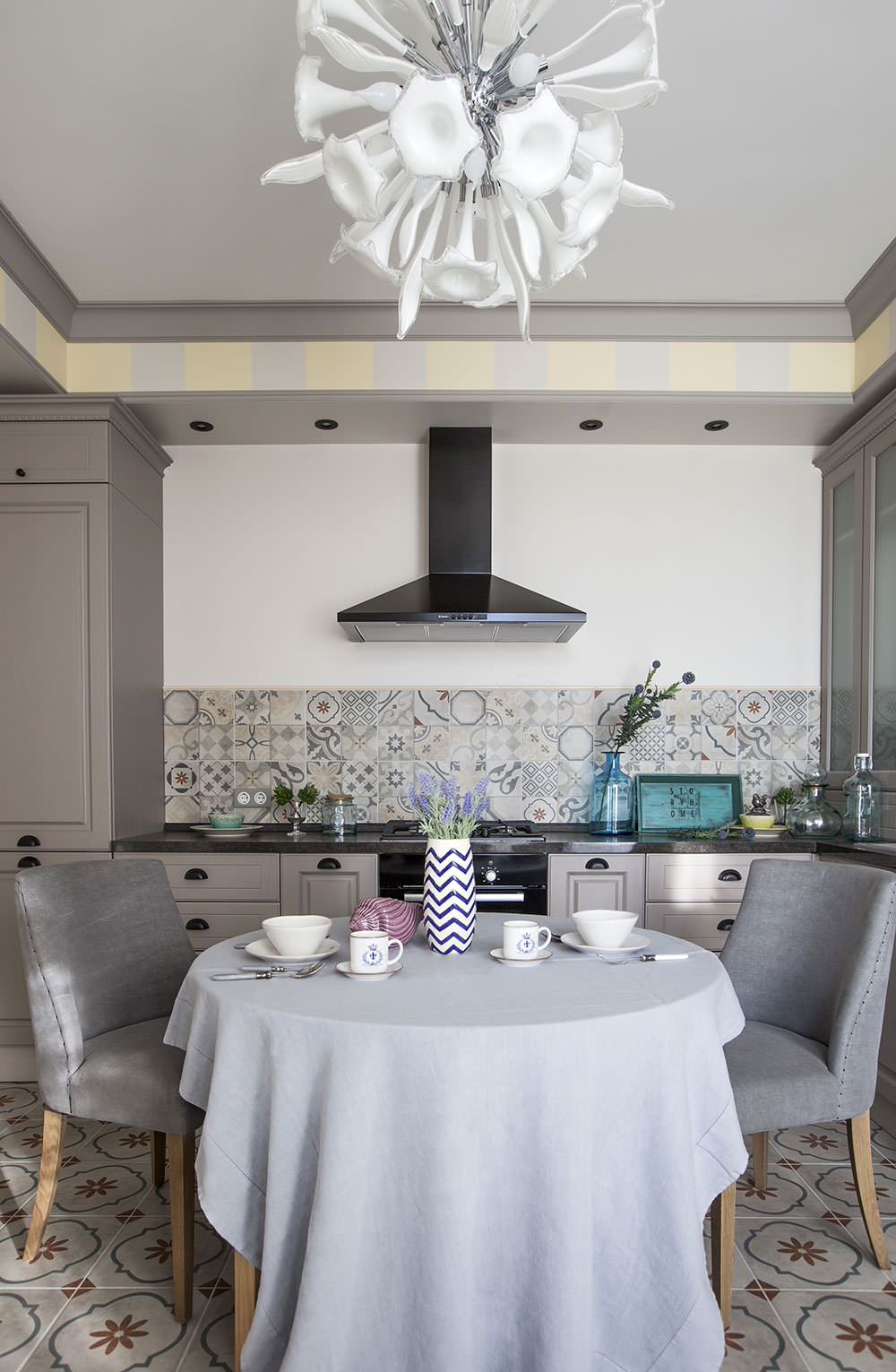 Просто фото: Кухня без верхних шкафов