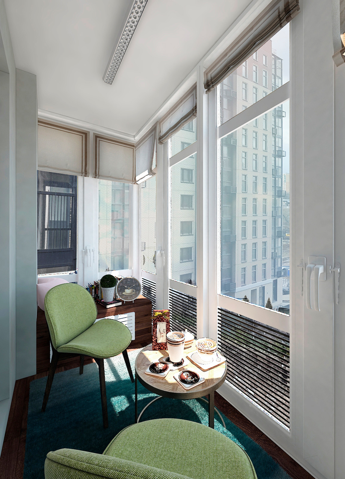 Стиль минимализм + лофт.  "Графит и картон"