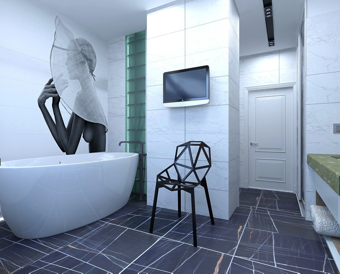 Ванная с окном