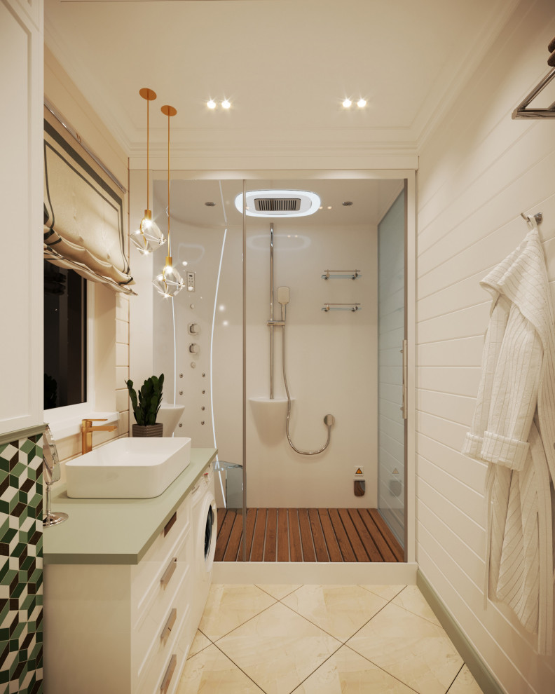 Дом из бруса 130 кв.м._ Ванная комната