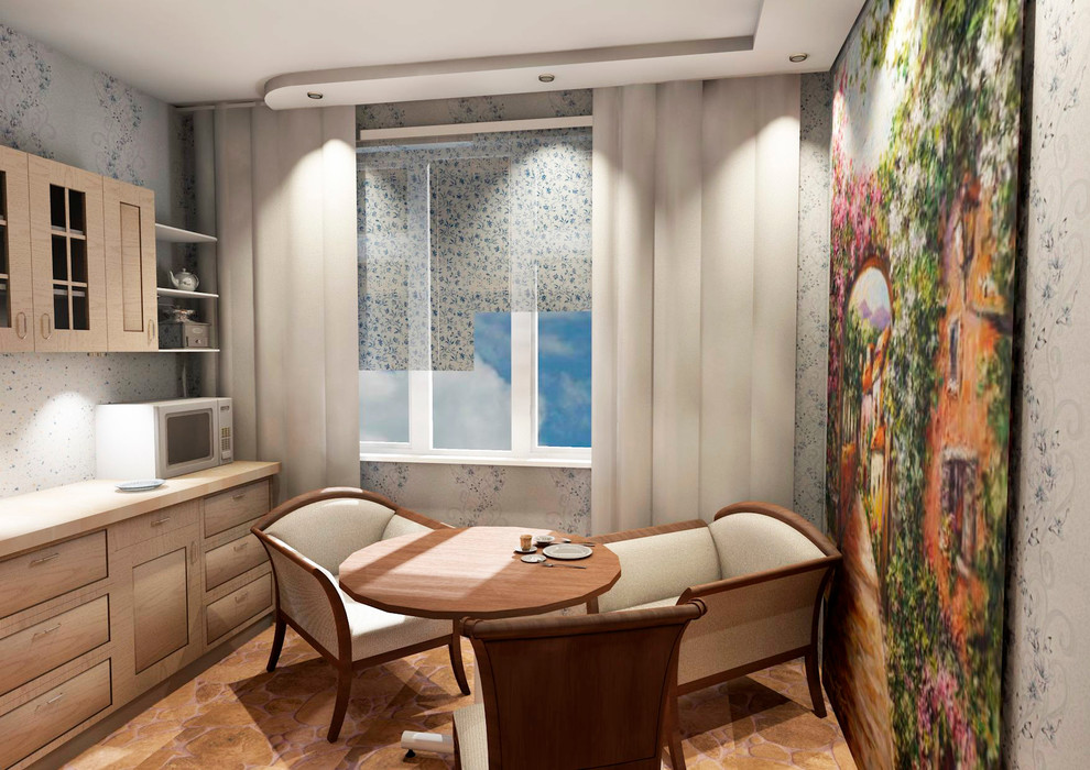 Обложка проекта: Проект квартиры с нестандартной планировкой 60кв.м