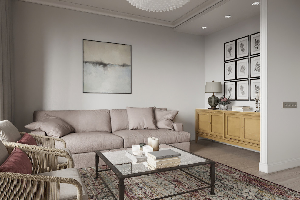 Нежная и деликатная квартира.