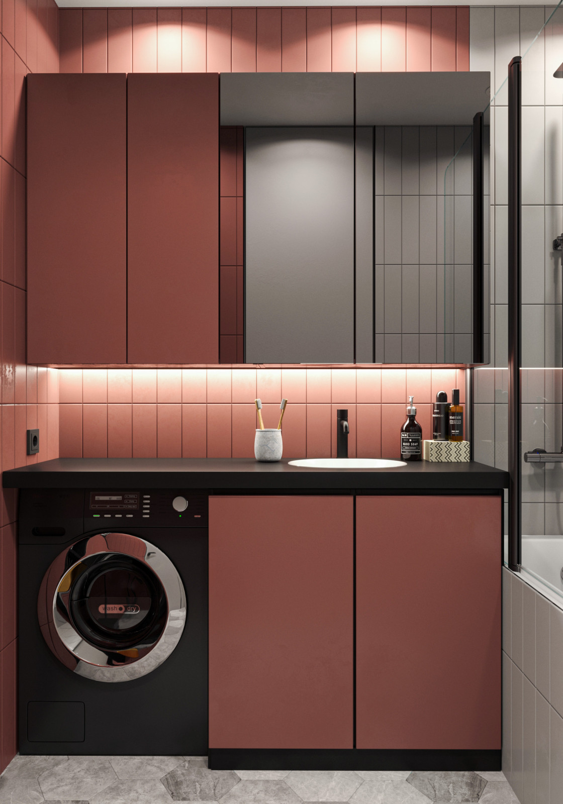 Обложка проекта: Bathroom  "Il'inskiye luga"