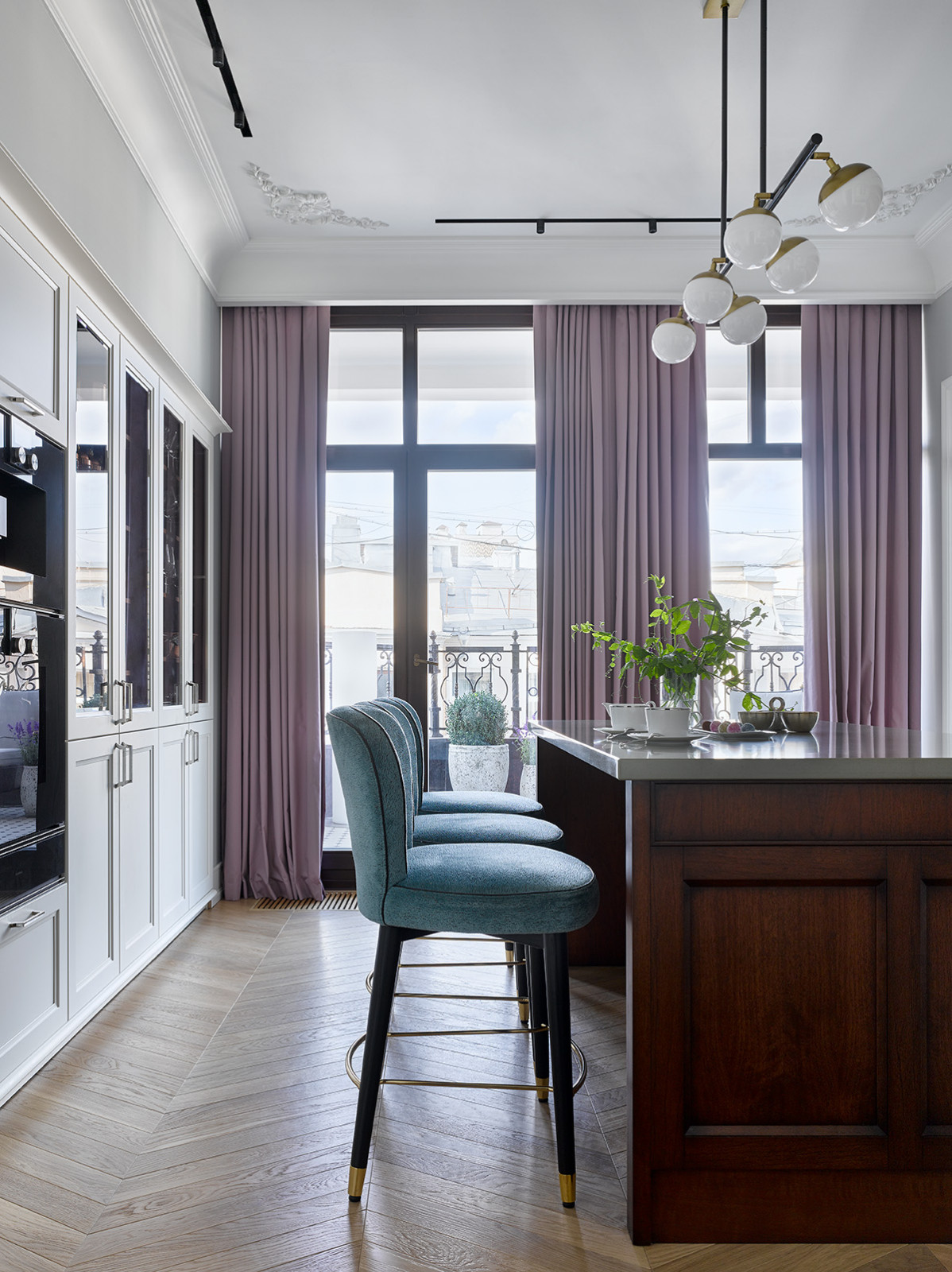 Фотосъемка интерьера апартаментов в центре Москвы для AD