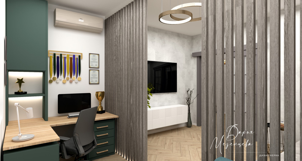 Обложка проекта: Однокомнатная квартира 42м