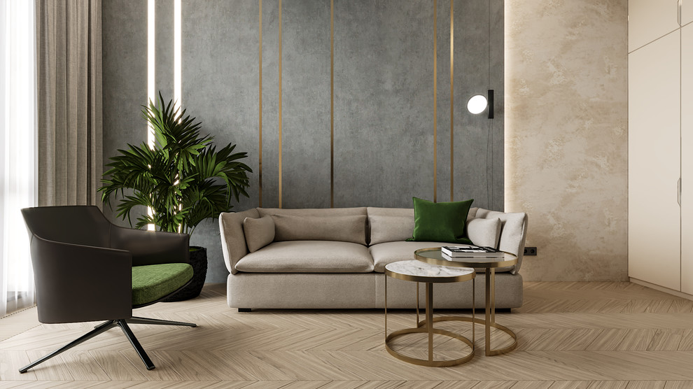 Роскошь в трехкомнатной квартире в ЖК  "Смольный Парк"