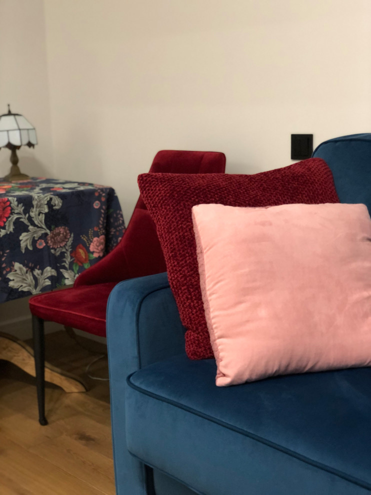 Обложка проекта: Малышка студия 43 м2 для молодой девушки