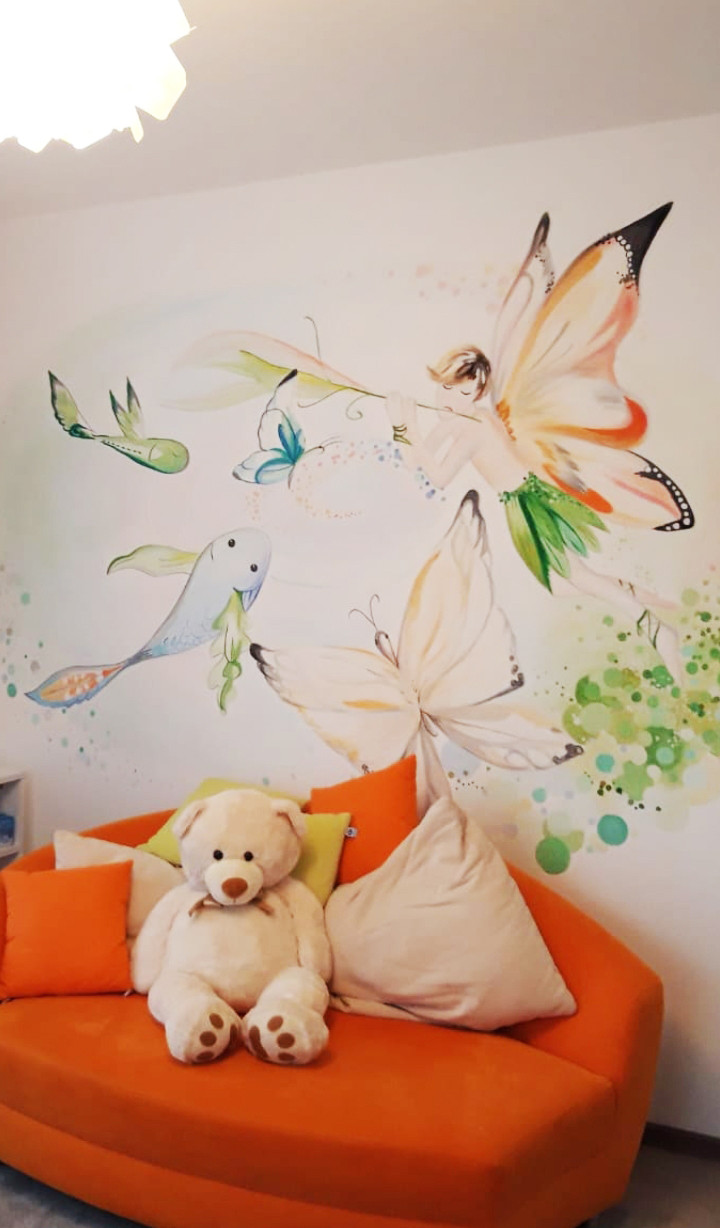 Malerei im Innenraum