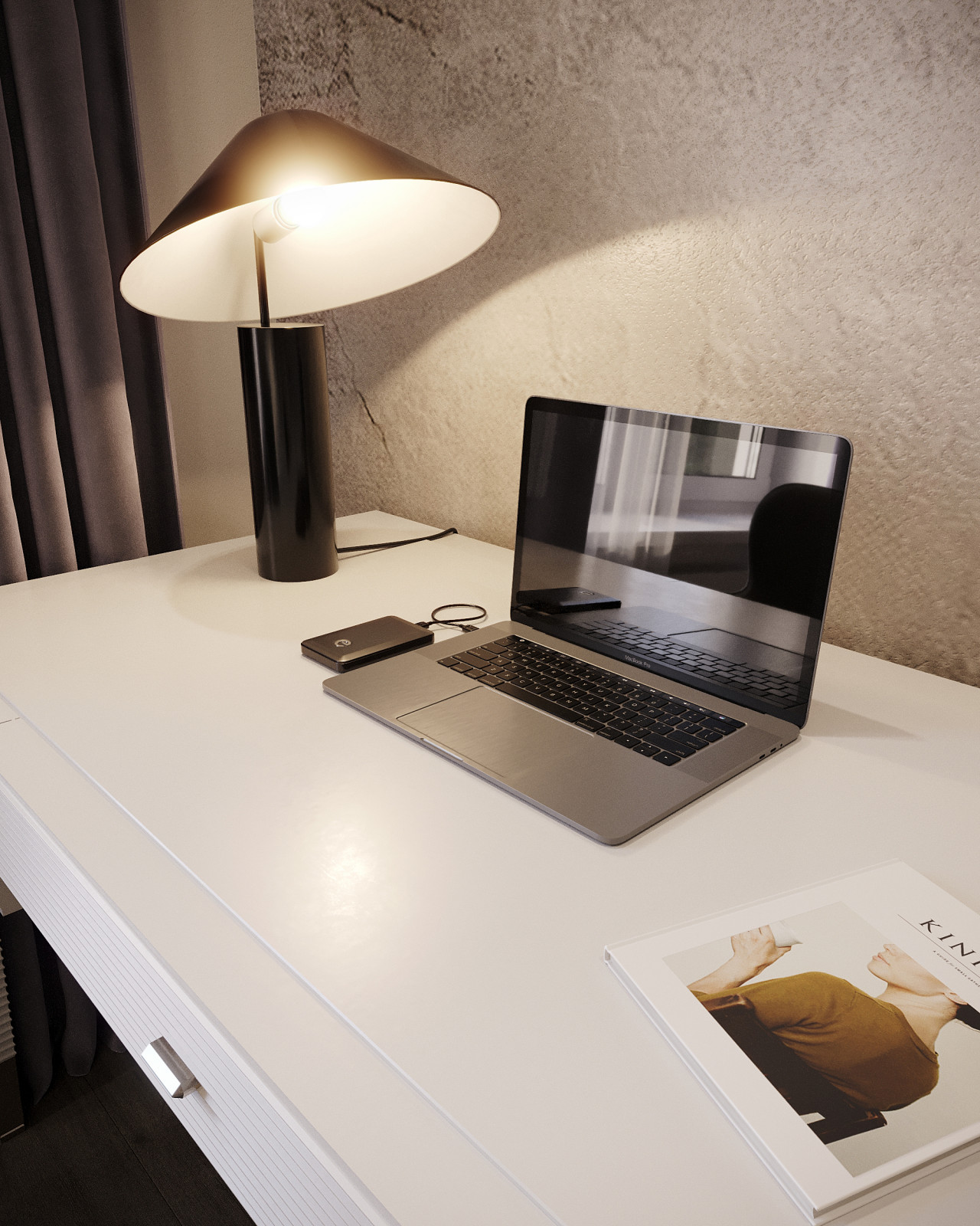 Дизайн и 3д-визуализация детской в загородном доме