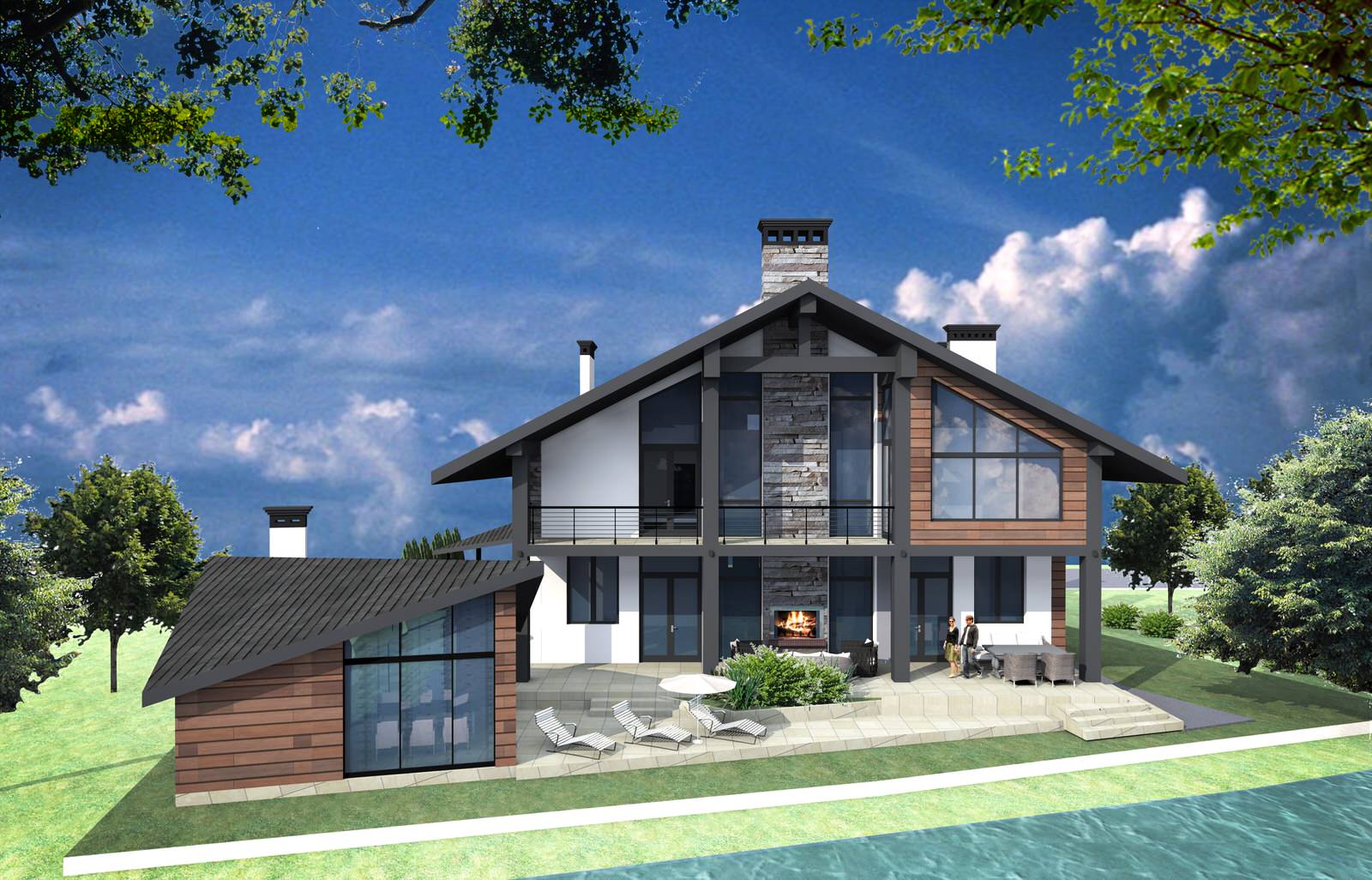 индивидуальный жилой дом под Краснодаром