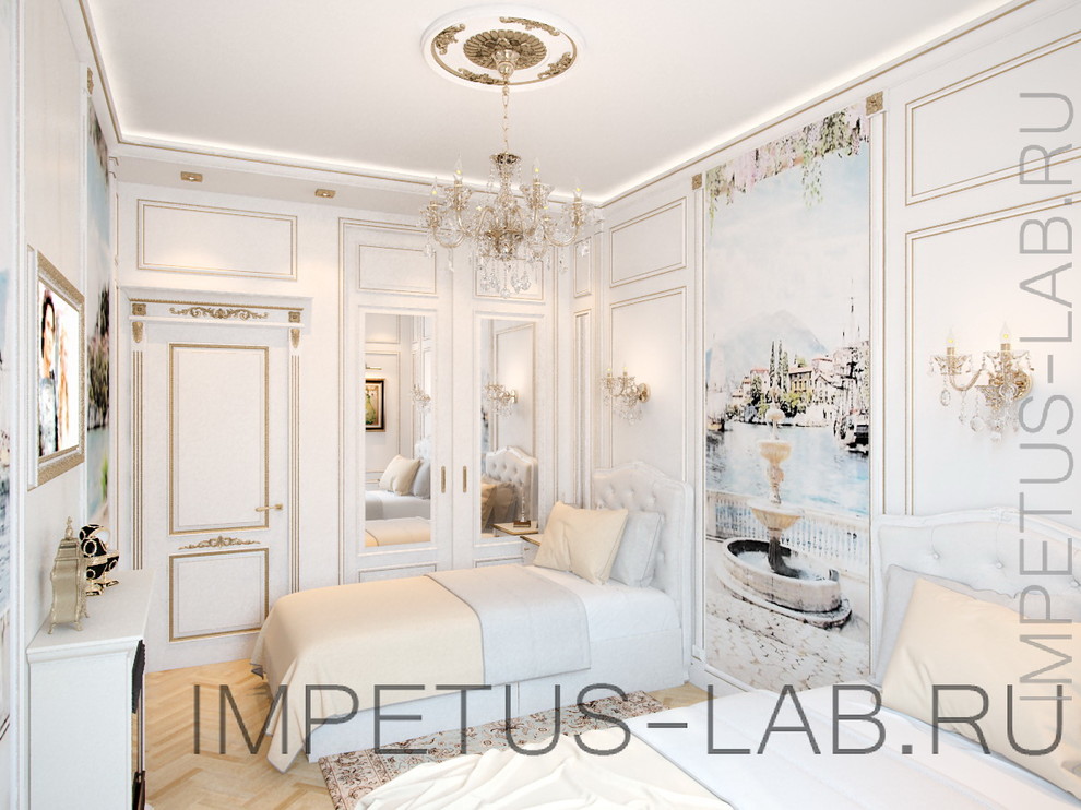 Проект квартиры в классическом стиле