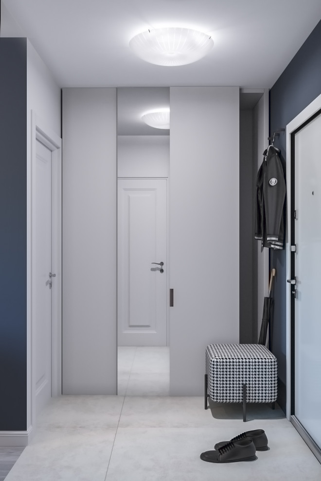 Однокомнатная квартира 35 квадратных метров в современном стиле