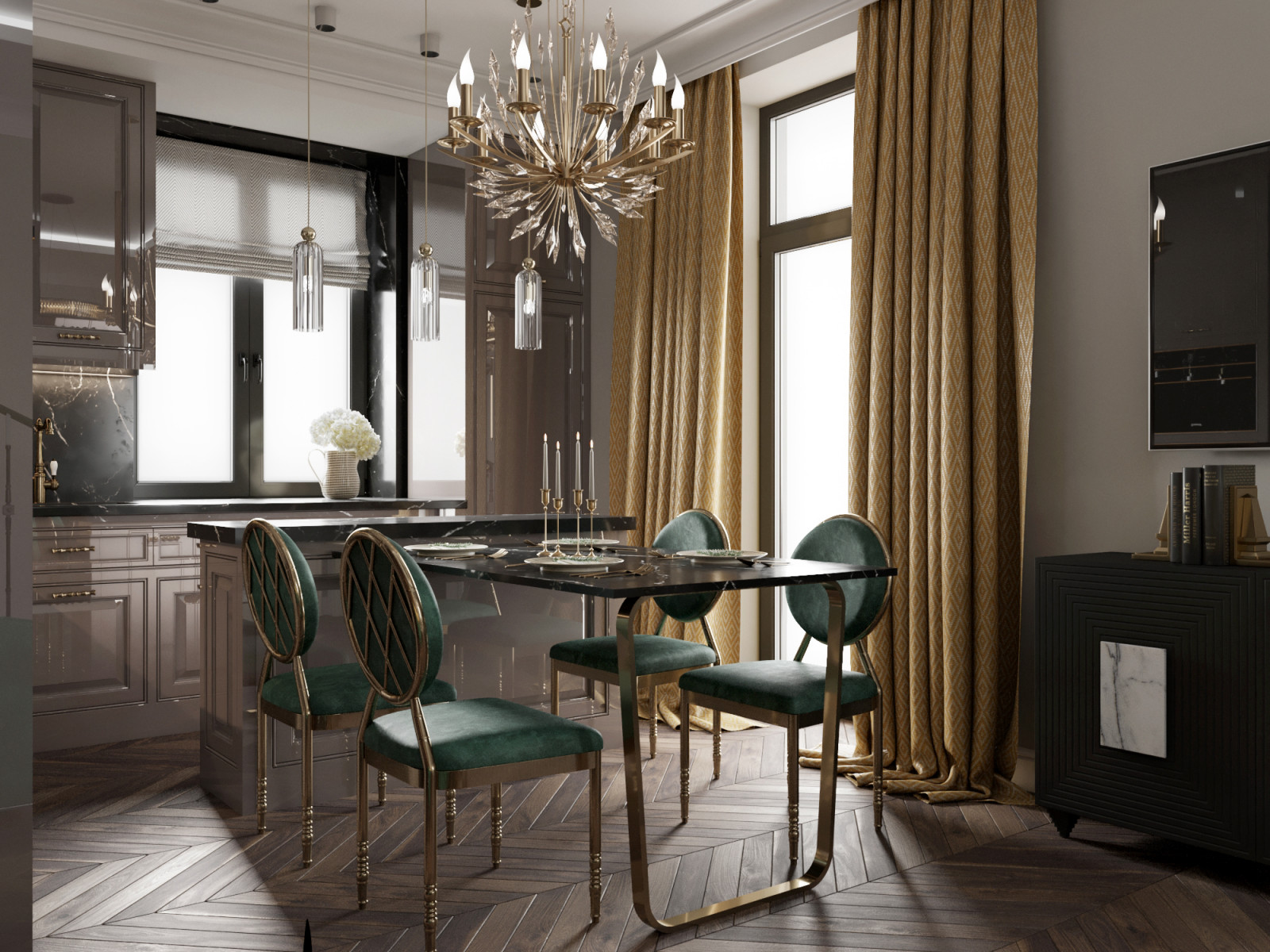 Обложка проекта: Дом в Пушкине. Интерьер