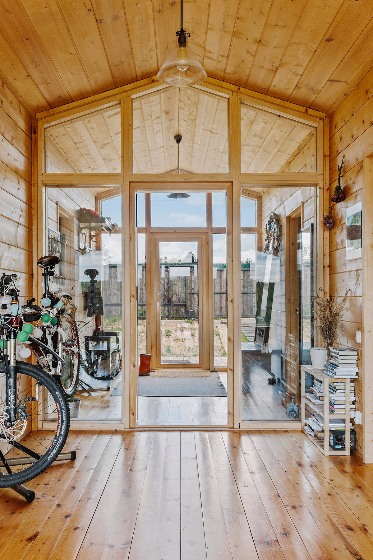 В гостях: Модульный дом с видом на долину реки Протва