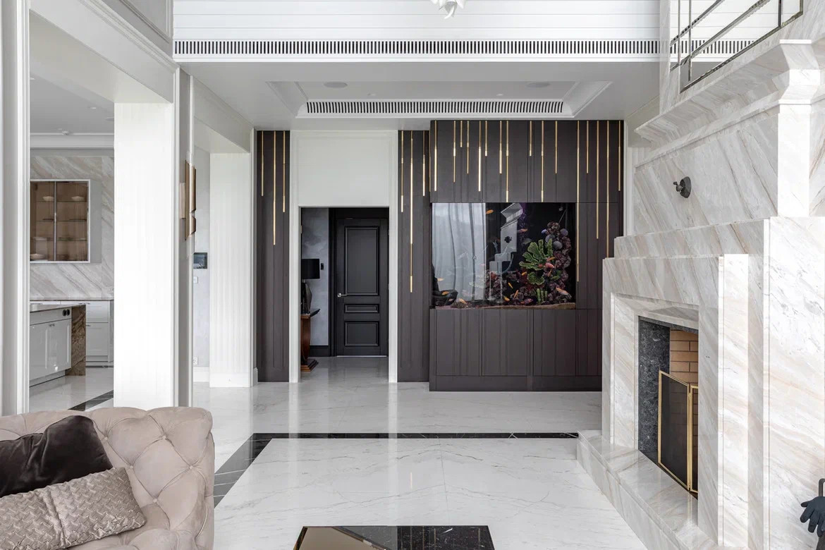 Интерьер жилого дома в Ленинградской области