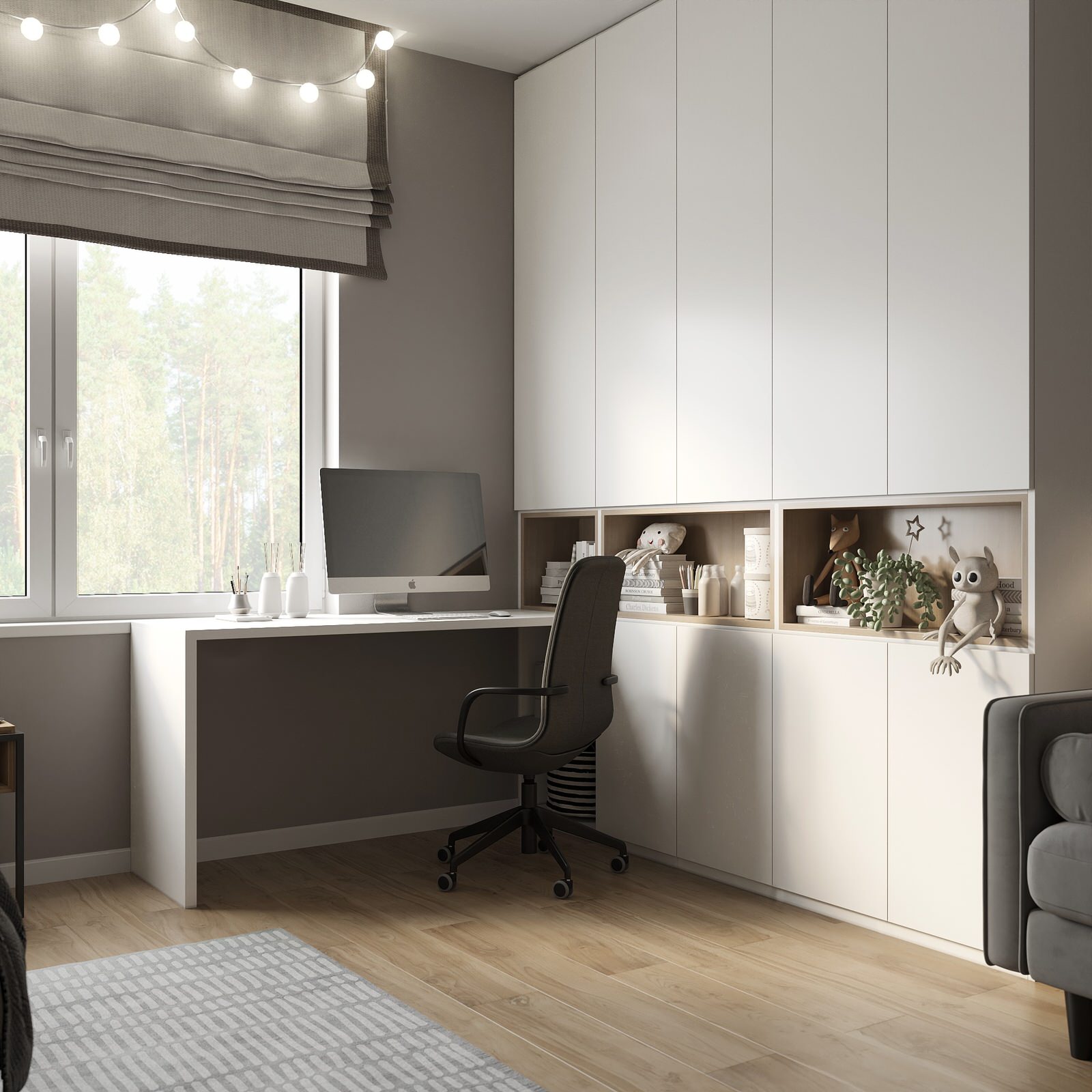 Дизайн-проект частного дома в д. Боровая