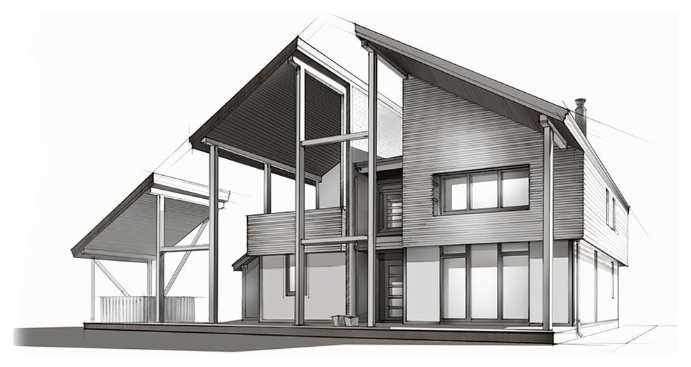 Скетчинг по референсам.