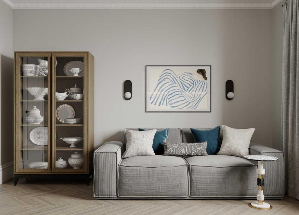 Дизайн-проект однокомнатной квартиры