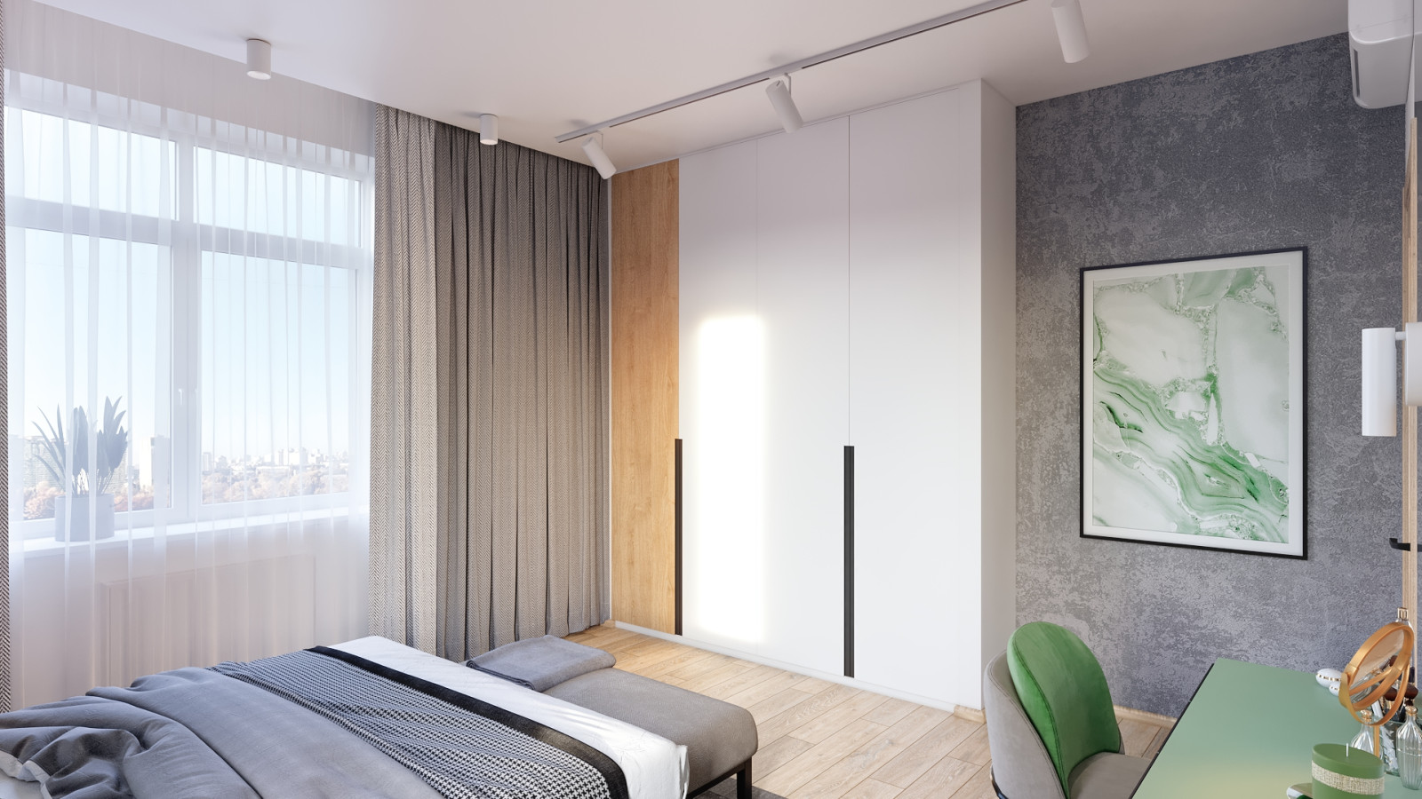 Дизайн-проект трехкомнатной квартиры