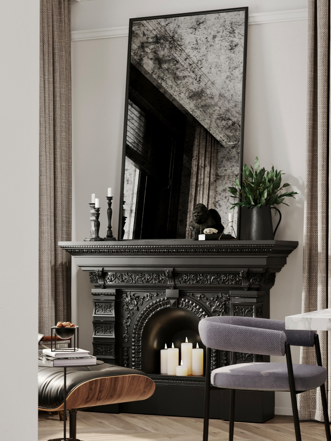 Квартира для сына дизайнера с отличным вкусом