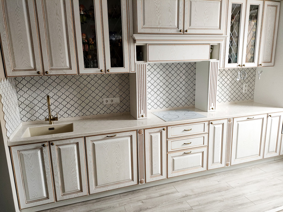 Столешница для классической кухни из искусственного камня Grandex