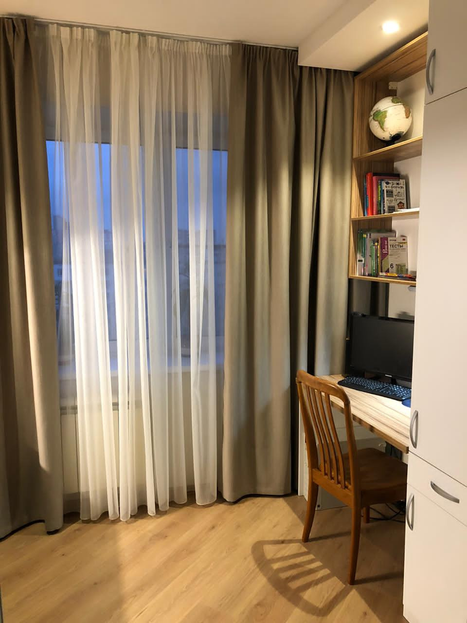 Фото готового интерьера детской комнаты г. Долгопрудный