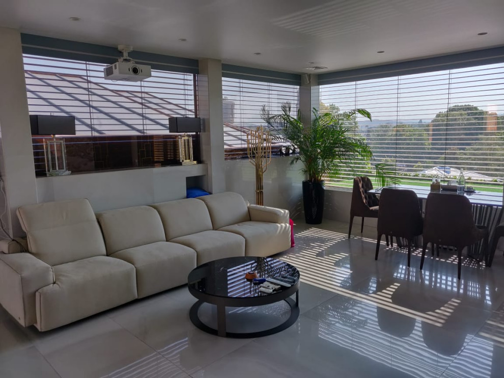 Комплексное оформление частного пентхауса