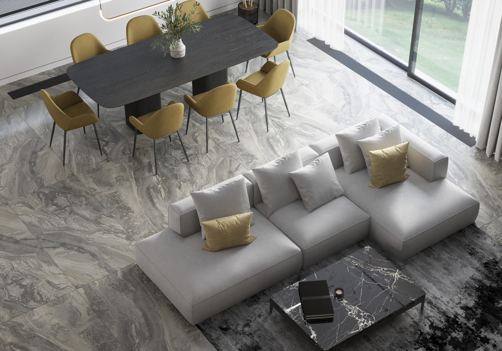 Кухня-гостиная