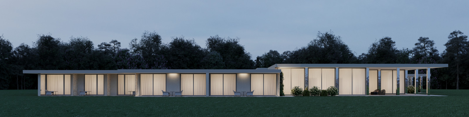 Проект частного загородного клуба