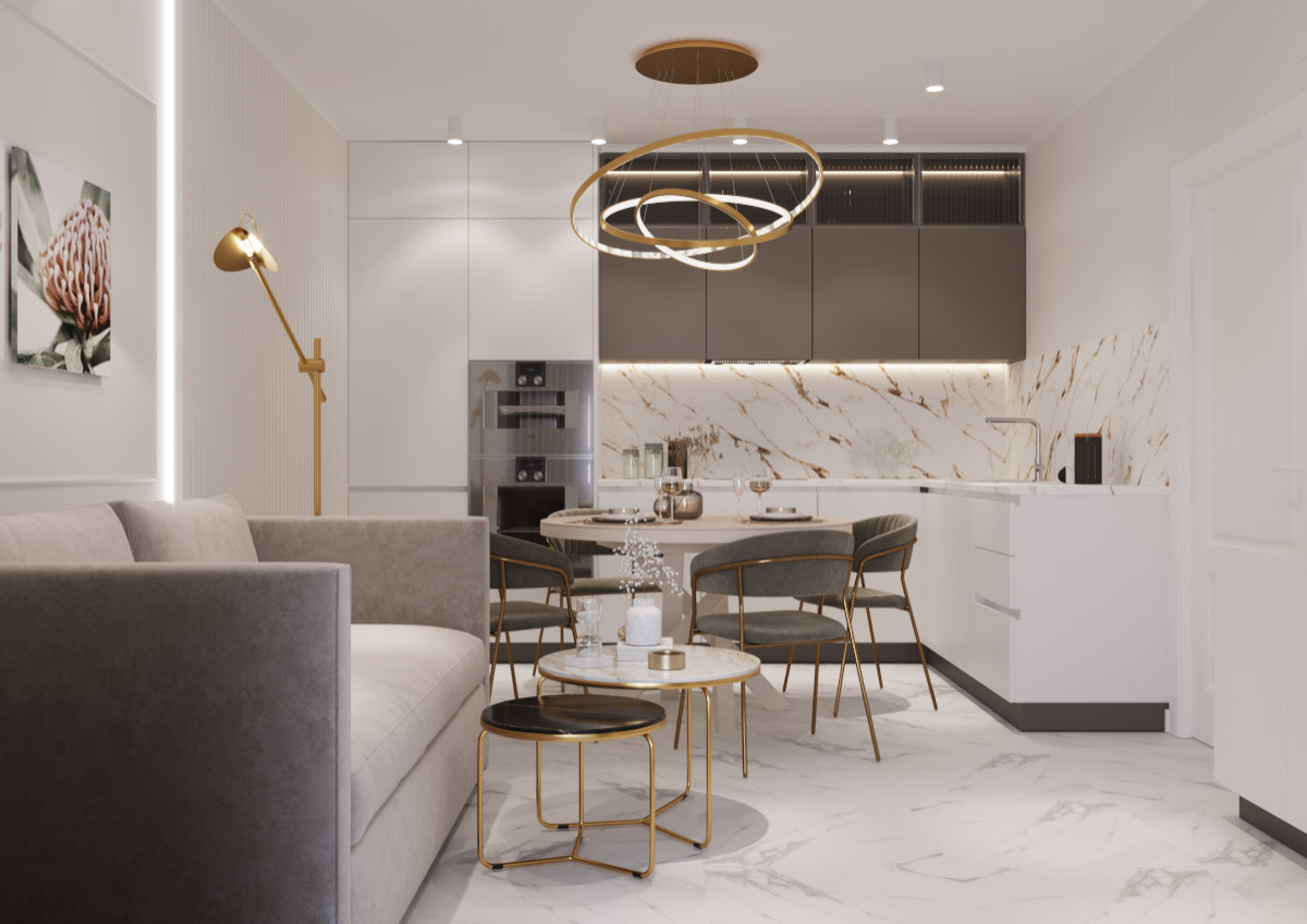 Кухня-гостиная