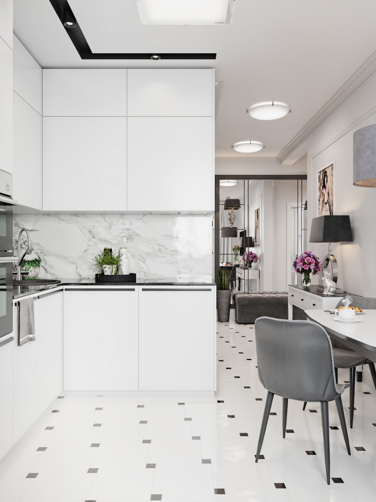 Контрастный белый