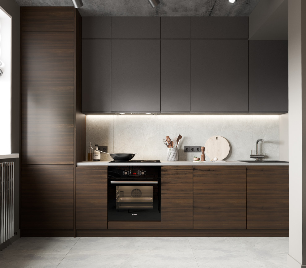 Строгая квартира в Бутово серии П-46М