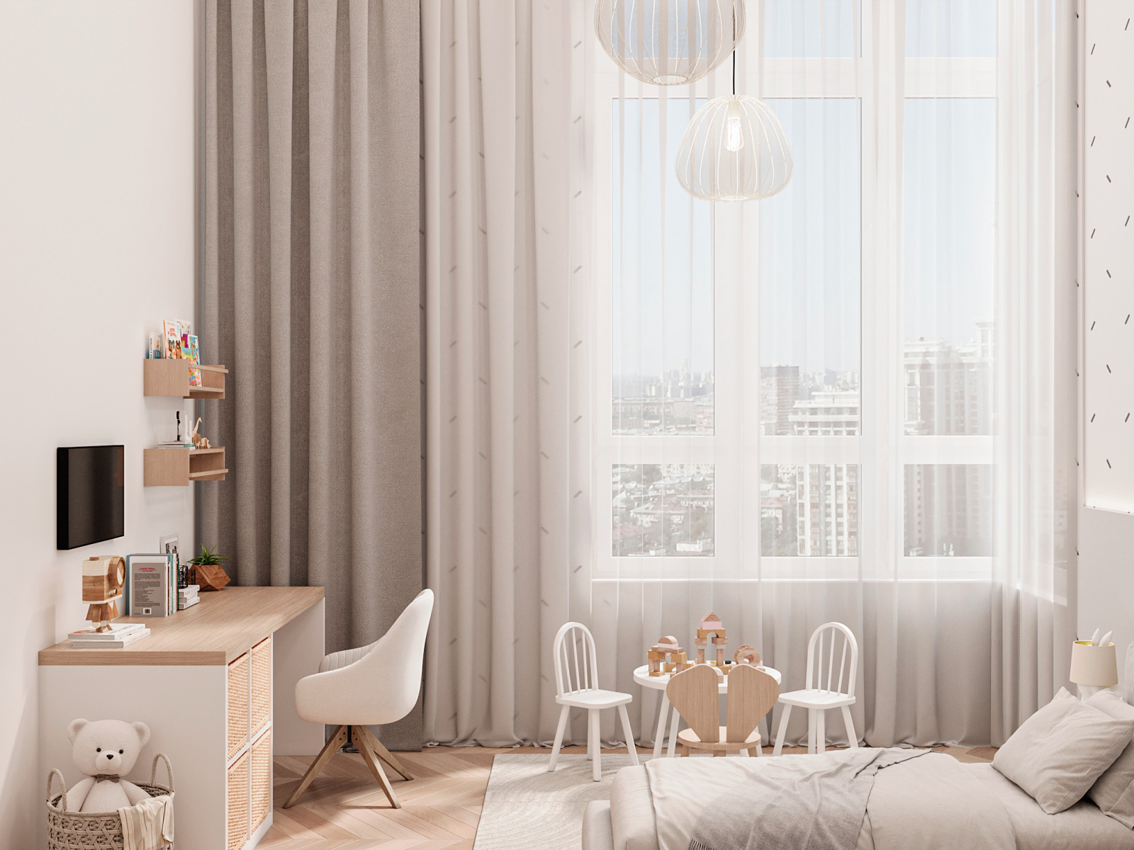 Дизайн-проект квартиры 75м² в ЖК Мозаика
