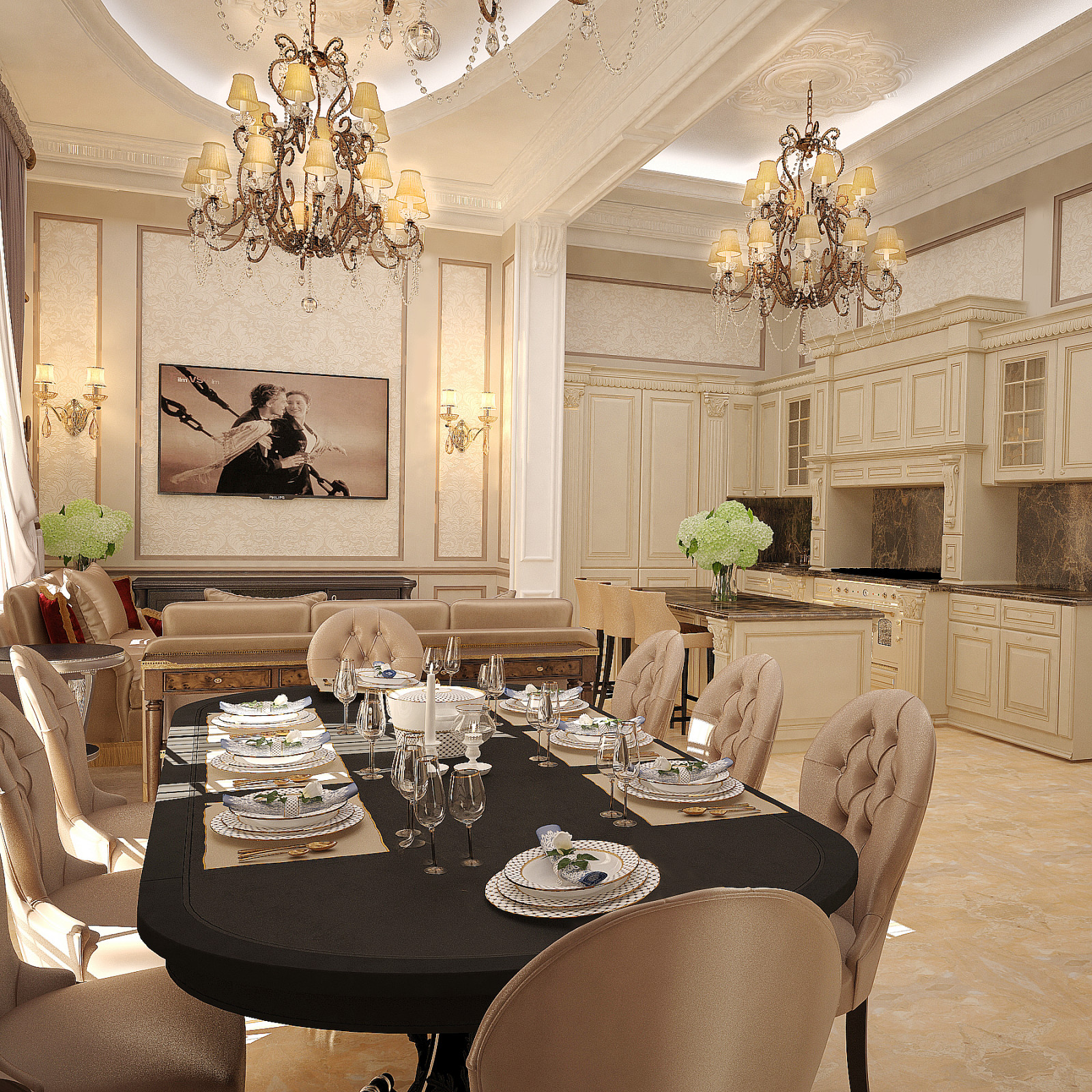 Кухня-столовая