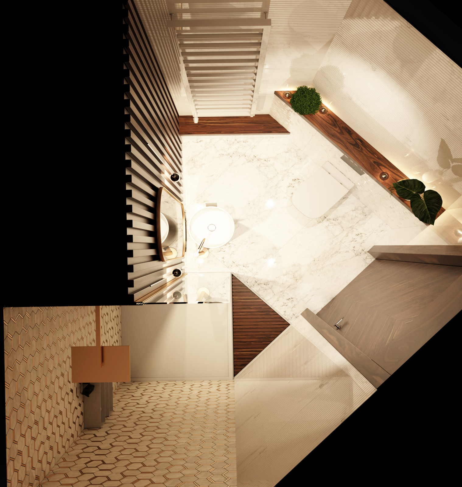 Дизайн Квартиры в современном стиле с британскими колониальными нотками.