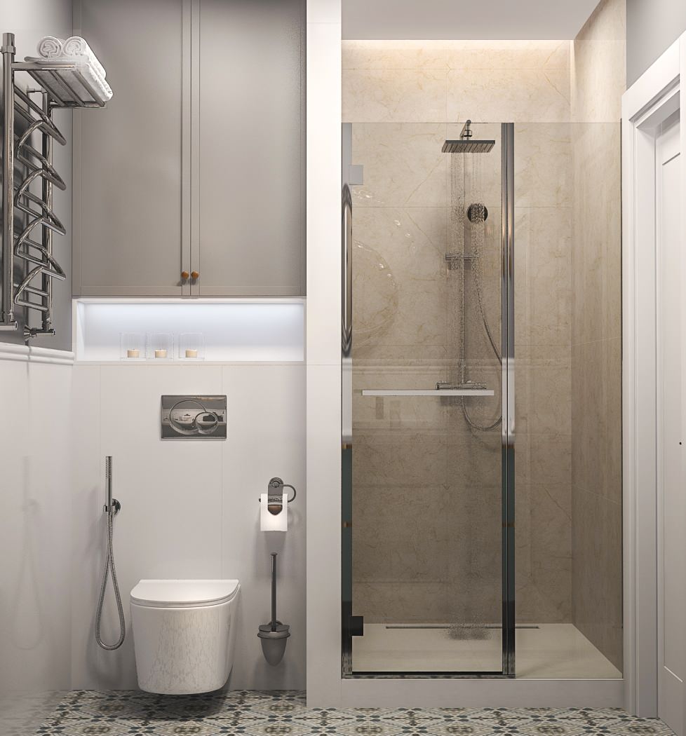 Обложка проекта: Дизайн - проект однокомнатной квартиры 38 кв.м. г. Москва