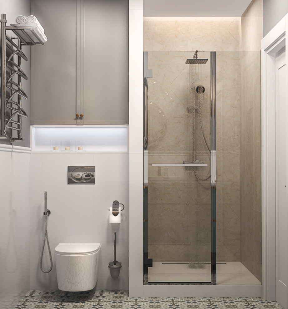 Обложка проекта: Дизайн - проект однокомнатной квартиры 38 кв.м. г. Москва