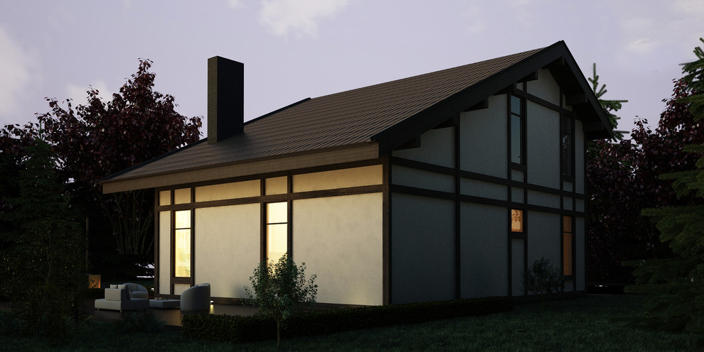 Экстерьер дома в стиле фахверк