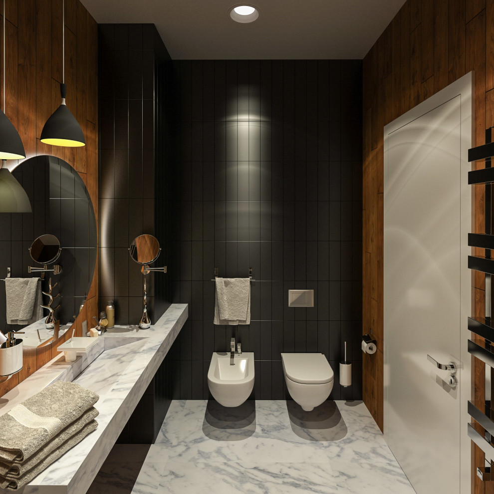 Концепт ванной комнаты