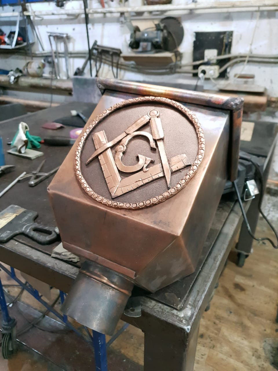 Медная водосточная система «Antique»