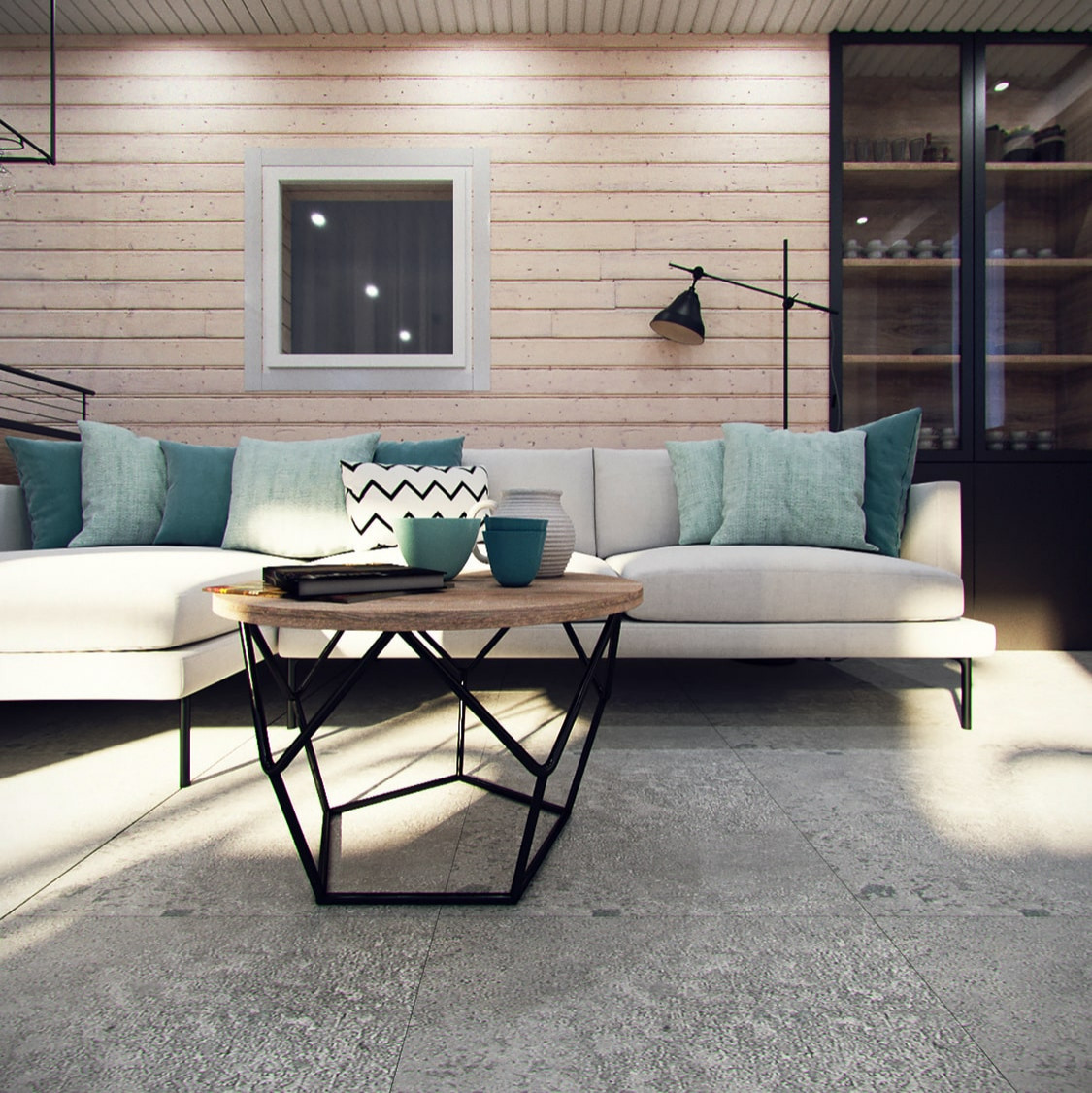 Загородный дом в сосновом лесу