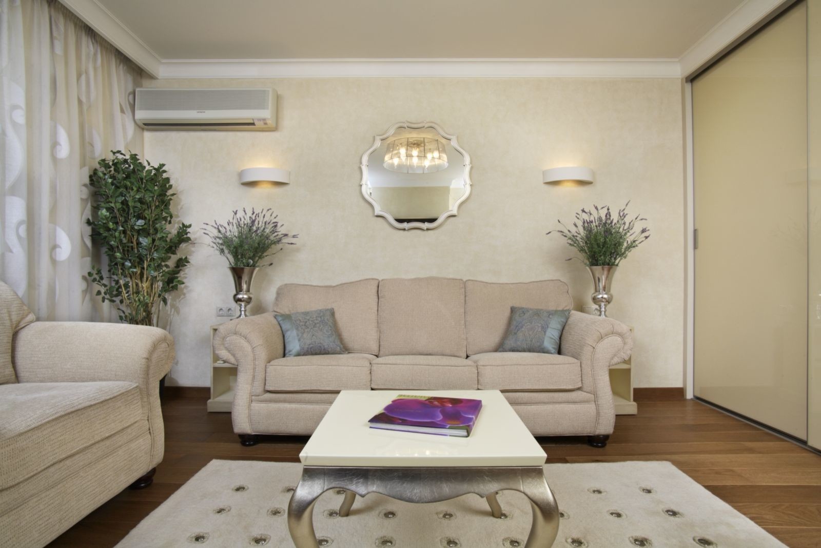 Квартира 78 кв.м. «Сиреневое настроение»