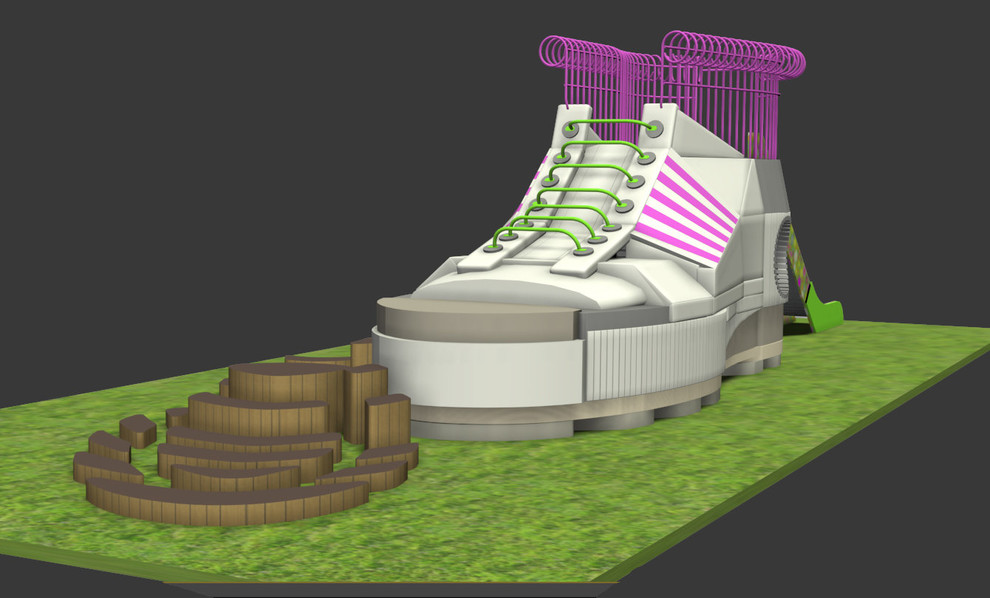 Детская игровая площадка «Кроссовок» (мод.30066)