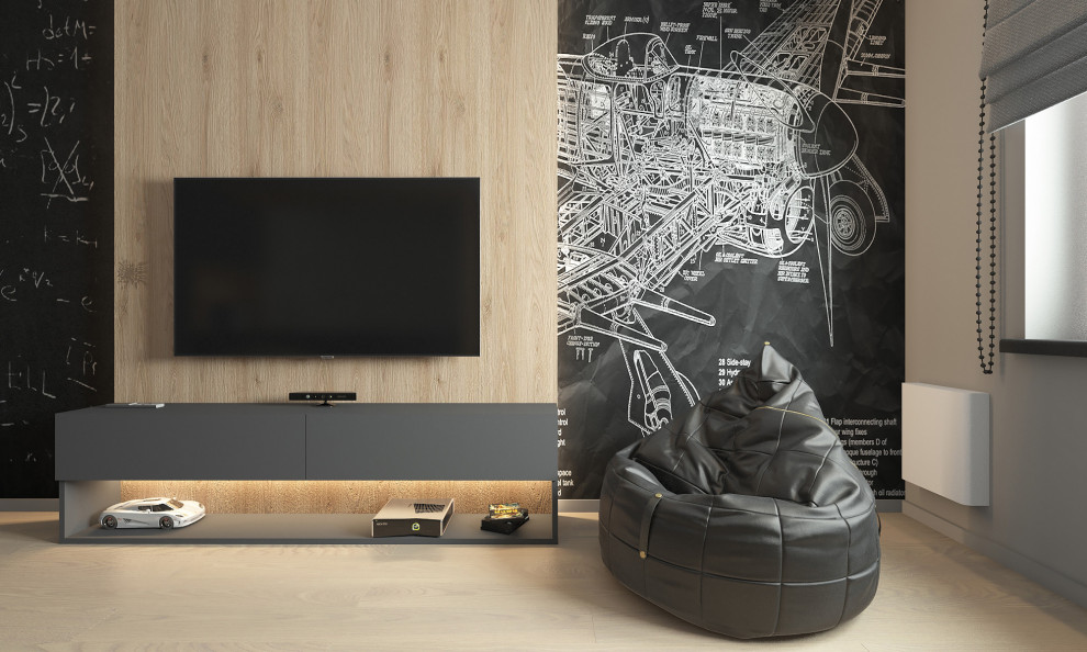 Дизайн двухуровневой квартиры в современном стиле