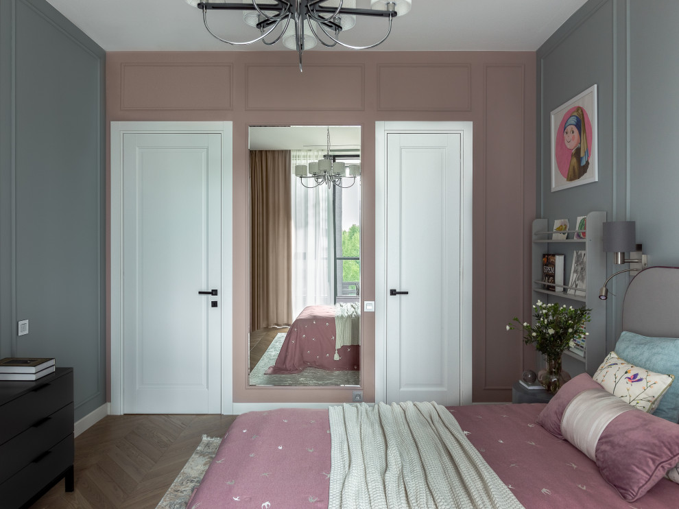 Семейная квартира с интересными дизайнерскими решениями