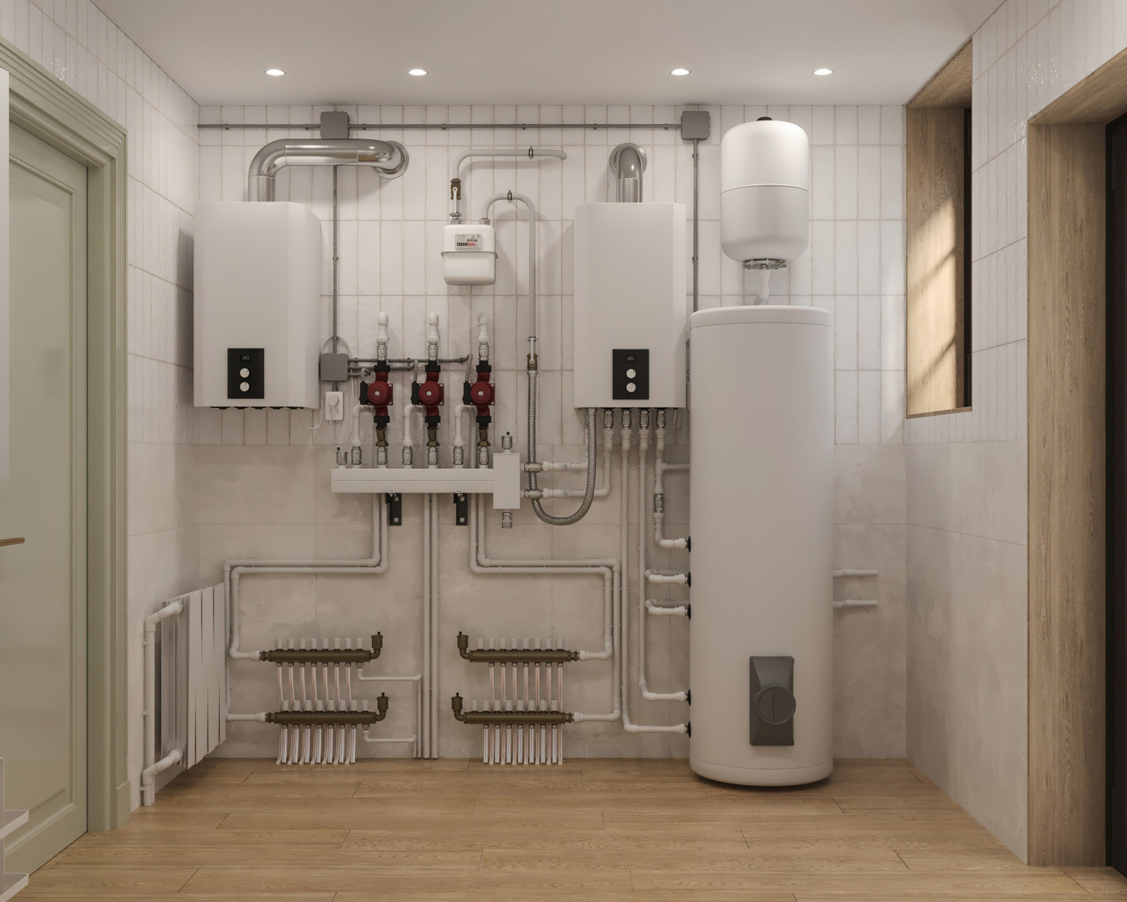 20. Mikhailovka 271м². Цокольный этаж