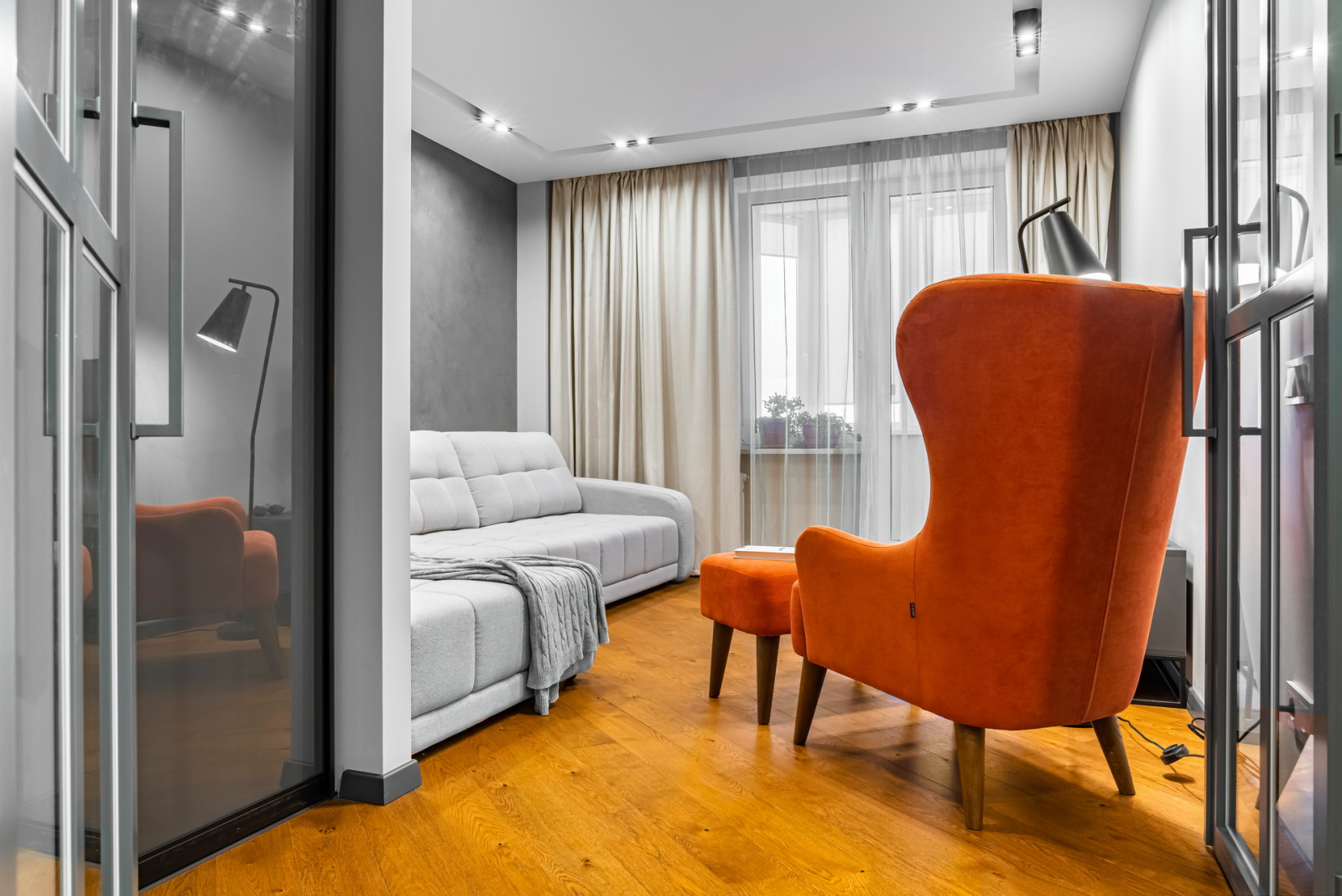 Уютная квартира для молодой семьи с элементами скандинавского стиля